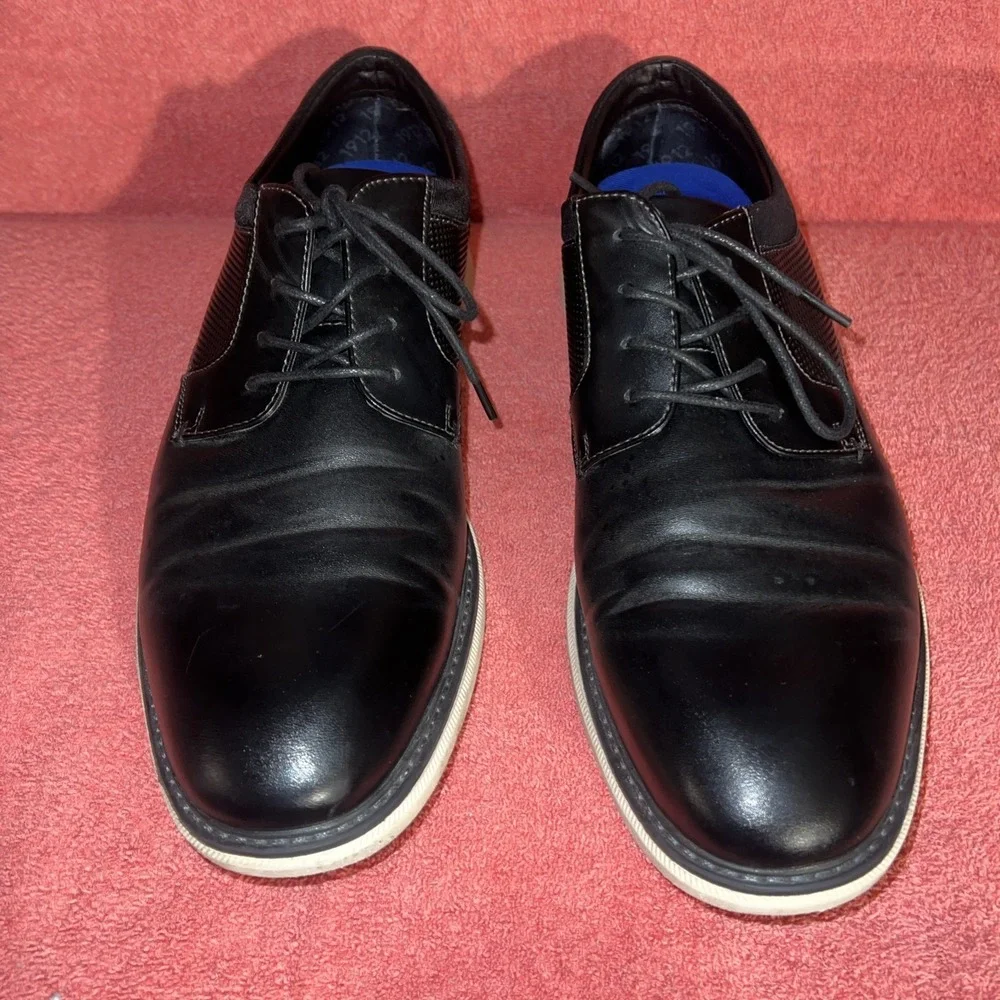 Mens Casual Oxford Nun Bush Chase Plain Toe Size 12M